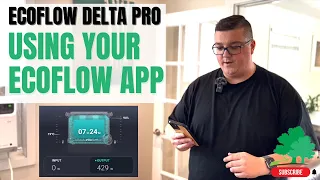 Using the EcoFlow DELTA Pro App