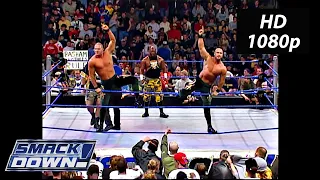 The Dudleys vs Basham Brothers WWE SmackDown March 25, 2004 HD