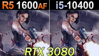 Ryzen 5 1600 AF Vs. i5-10400 | RTX 3080 | 1080p and 1440p Gaming Benchmarks