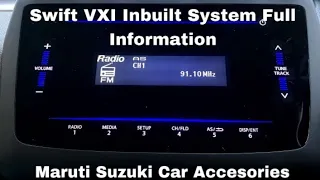 Maruti Suzuki Music System Full Information (demonstration) #marutisuzukicarassesores#shortsvideo