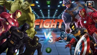 Marvel games Black Panther Killmonger Iron Man Hulk Vs Captain America Iron Man Yellow Jacket Family