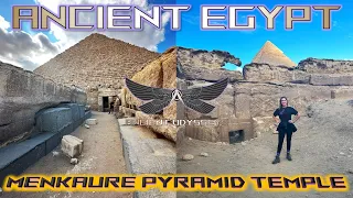 EXPLORING ANCIENT EGYPT (Mysteries of the Menkaure Pyramid Temple - What is it for?) Episode 24