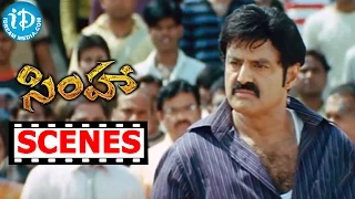 Simha Movie Scenes - Balakrishna Beats His Students For Taking Drugs || Balakrishna, Nayantara