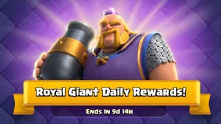 Royal Giant Daily Rewards!! Free RG Evolution!