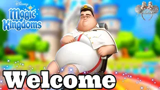 Welcome The Captain! WALLE Collection! Update 72 Disney Magic Kingdoms Game