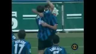 Inter vs brescia 2 1 1997 Recoba goal