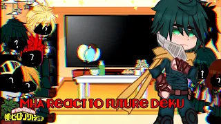 Mha react to Future Deku|gacha|1/?| Meow♡(=^•^=)