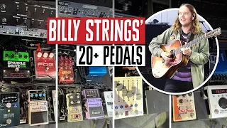 Billy Strings' Pedalboard [2023]