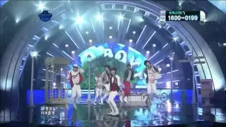 [HD] 110526 Boyfriend   Let's Get It Started & Boyfriend @ Debut Mnet M! Countdown