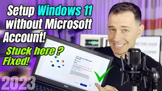 New! How to setup Windows 11 without Microsoft Account 2023 (Enable Local Account)