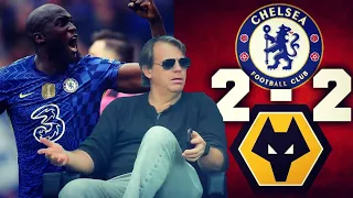 LUKAKU'S BRACE NOT ENOUGH TO BEAT RISILIANT WOLVES | CHELSEA 2 - 2 WOLVERHAMPTON LIVE MATCH REACTION