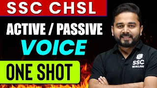 Active/Passive Voice | One Shot | Zero to Hero | For SSC CHSL