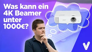 ⑤ Gründe für einen 4K Beamer UNTER 1.000 EURO  Was kann Acer H6815BD wirklich? 🤔