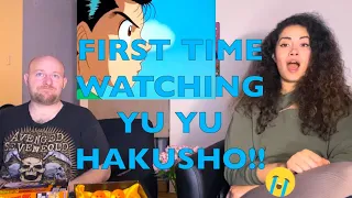 Yusuke's Dead!  FIRST TIME REACTING to Yu Yu Hakusho | Totally not the anime I thought it was