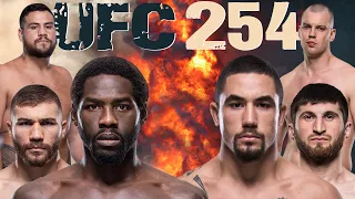 Превью UFC 254: какие бои стоит посмотреть?