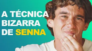 O que era a técnica bizarra de Senna na F-1