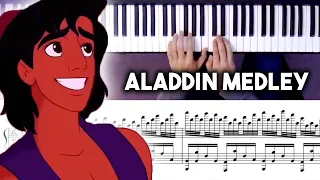 Aladdin Advanced Piano Medley With Sheet Music