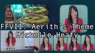 Aerith's Theme (FFVII) Vocal, Piano Cover | Michelle Heafy