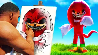 Do NOT Draw CURSED KNUCKLES in GTA 5 (Sonic 2)
