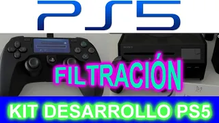 FILTRACIÓN KIT DE DESARROLLO DE PS5 - imágenes prototipo ps5