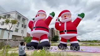 Large Inflatable Santa Claus For Decoration