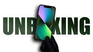 Apple iPhone 13 Green - ASMR Unboxing