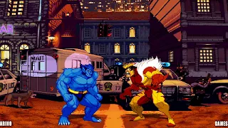 BEAST VS SABRETOOTH! INSANE FIGHT!