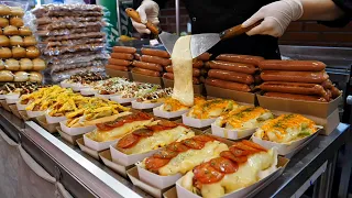 Amazing Delicious! American style hot dog - TOP 3 / Korean street food