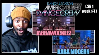 PRO DANCER REACTS TO SEASON 1 ABDC | Jabbawockeez Compilation HD Weeks 1-7 + Kaba Modern Compilation