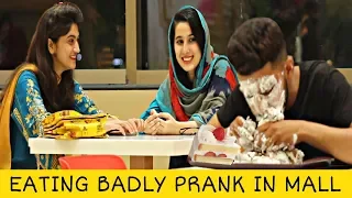 Eating Badly Prank | Prank In Pakistan | eating food loudly