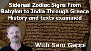 How Sidereal Zodiac Signs Were Established From Babylon to India - Through Greece