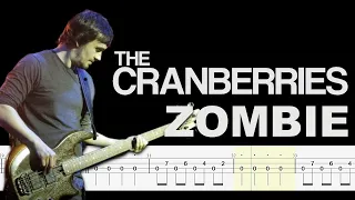 The Cranberries - Zombie (Bass Tabs and Notation ) By @ChamisBass  #chamisbass #basstabs