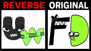 Reverse Vs Original Alphabet Lore (Z-T..)