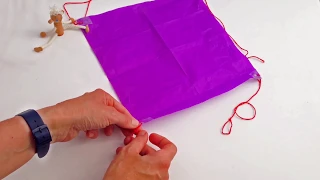 Make A Tissue Paper Parachute - STEM Activity