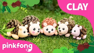 Cara Membuat Clay Landak | Kelas Seni | Kerajinan untuk anak | Pinkfong dan Baby Shark