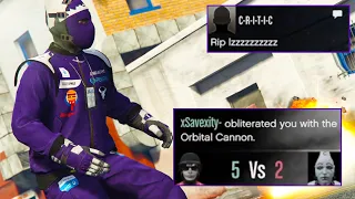 "Rip lzzzzzz" I accidentally BECAME A BARCODE and it WENT VERY WRONG[GTA Online]