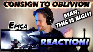 Epica - Consign To Oblivion (Live in the Zenith Paris) FIRST REACTION! (MAN, THIS IS BIG!!)