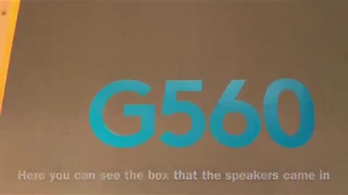 LOGITECH G560 GAMING SPEAKER SHOWCASE