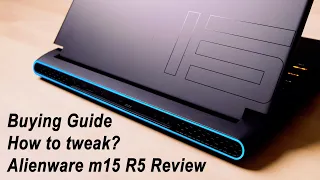 Alienware m15 R5 Ryzen Edition Review, RTX3060, Gaming Test, Benchmark, Buying Guide, How to Tweak