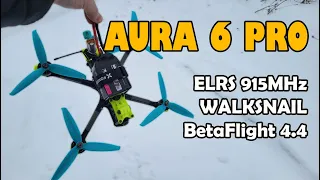 Тестирую фристайл на 6-ти дюймах (Foxeer Aura 6 pro, ELRS 915MHz, Walksnail Avatar)