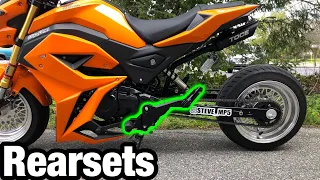 2019 Honda Grom Build: Ep. 13 - Rearsets