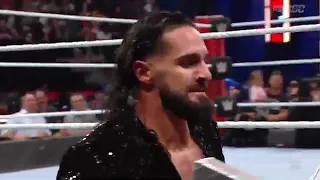 Seth rollins confronts roman reigns and attacks riddle raw 7/25/22