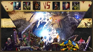 WH40k: Dawn of War 2 - 3v3 | Sacrof + Ghost + Gatts [vs] irontree + Tayling + funnyman2u