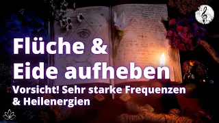 Flüche, Eide, Anhaftungen, Gelübde, Schwarze Magie aufheben & lösen mit Frequenzen & Heilenergien