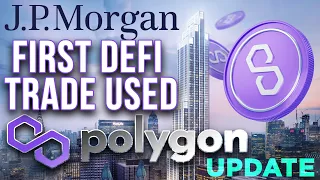 JP Morgan's First DeFi Trade Used Polygon! | $MATIC Update