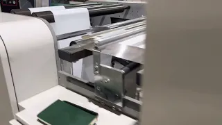 Food wrap packing paper cutting crossing machine