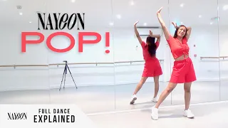 [FULL TUTORIAL] NAYEON (나연) - 'POP!' - Dance Tutorial - FULL EXPLANATION