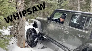 Whipsaw Trail Attempt May Long Weekend #jeep #whipsaw #snow