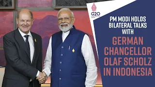 PM Modi holds bilateral talks with German Chancellor Olaf Scholz in Indonesia
