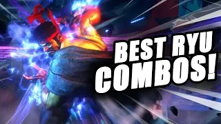 THE BEST RYU COMBOS IN STREET FIGHTER 6 SO FAR!